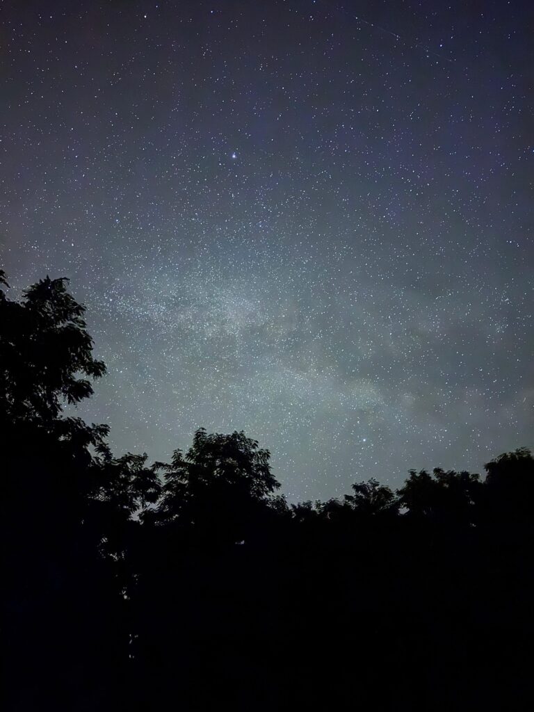 starry night in Croatia